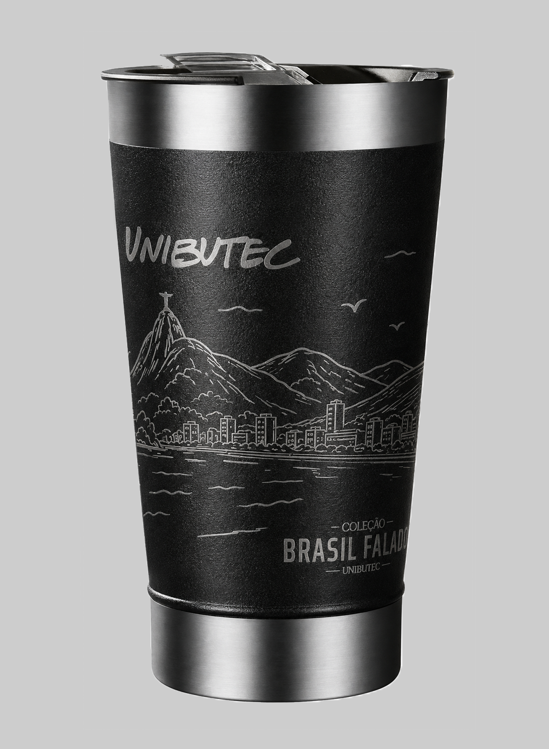 Copo Térmico Unibutec Brasil Falado Rio de Janeiro