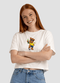 Cropped Velvet Mascote Jack Copa do Mundo