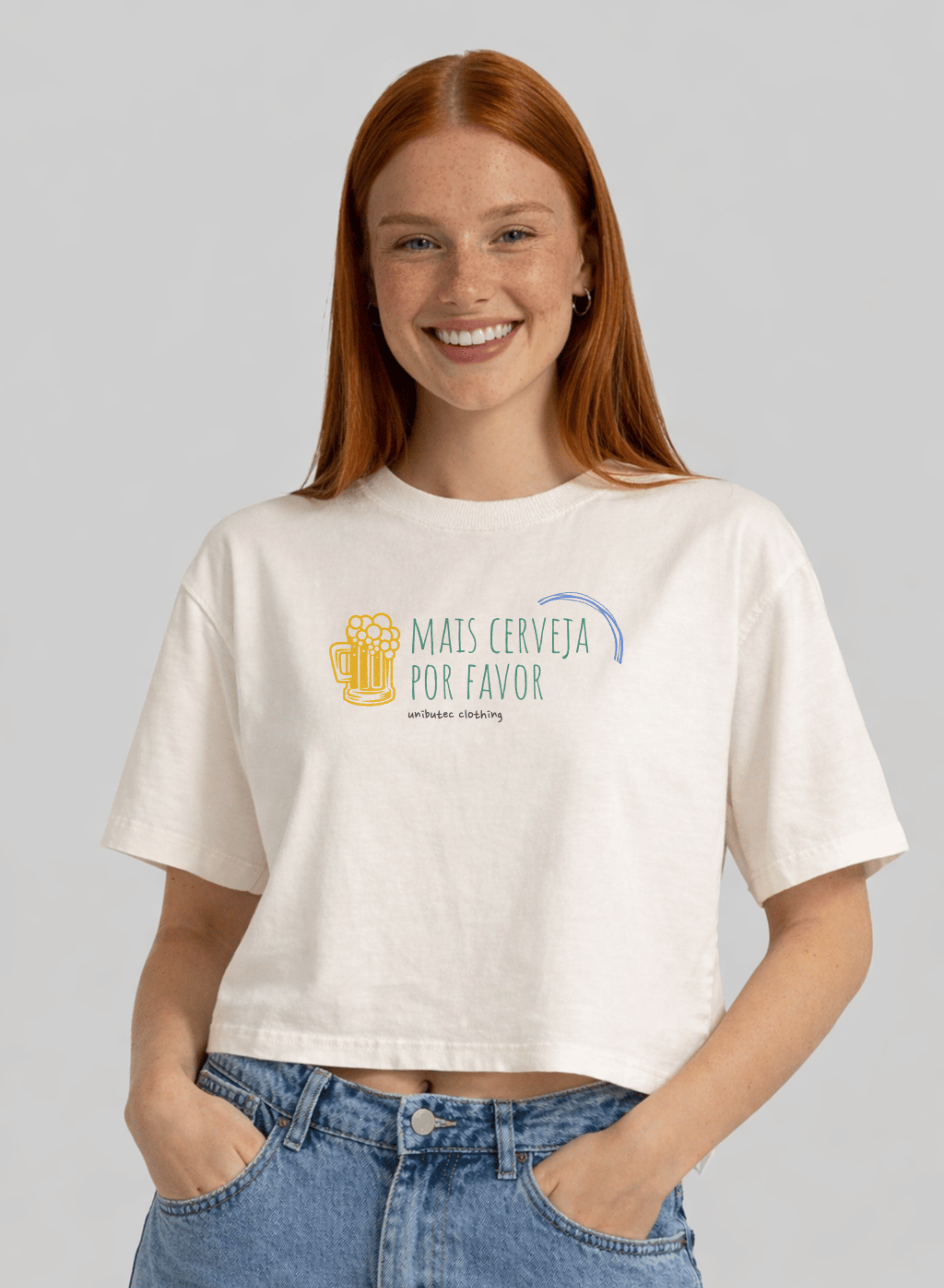 Cropped Velvet Mais Cerveja Por Favor