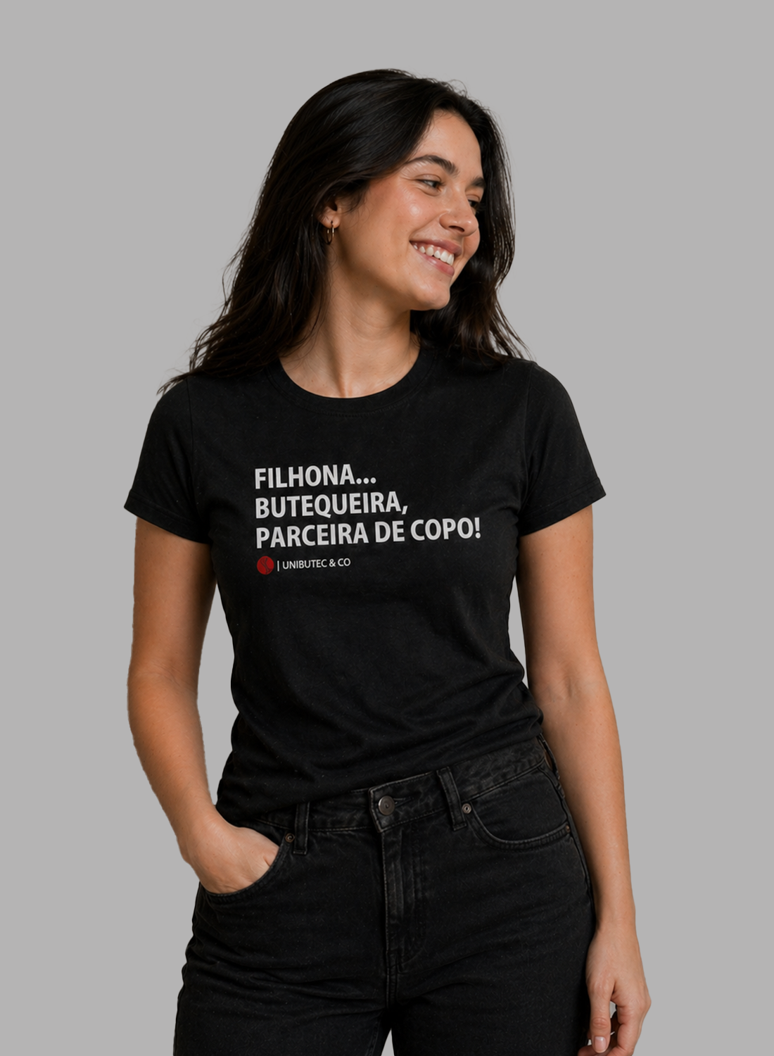 Baby Look Filhona, Butequeira, Parceira de Copo Unibutec