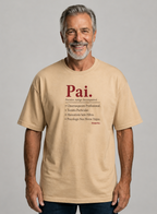 Camiseta Streetwear Pai, Parceiro, Amigo, Incomparável
