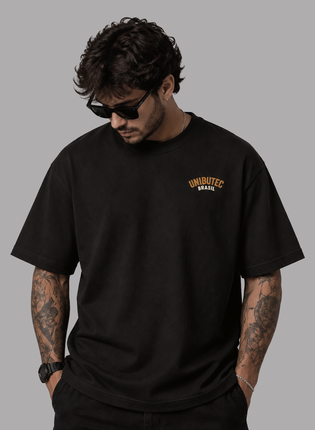 Camiseta Oversized A Resenha É Nacional Unibutec
