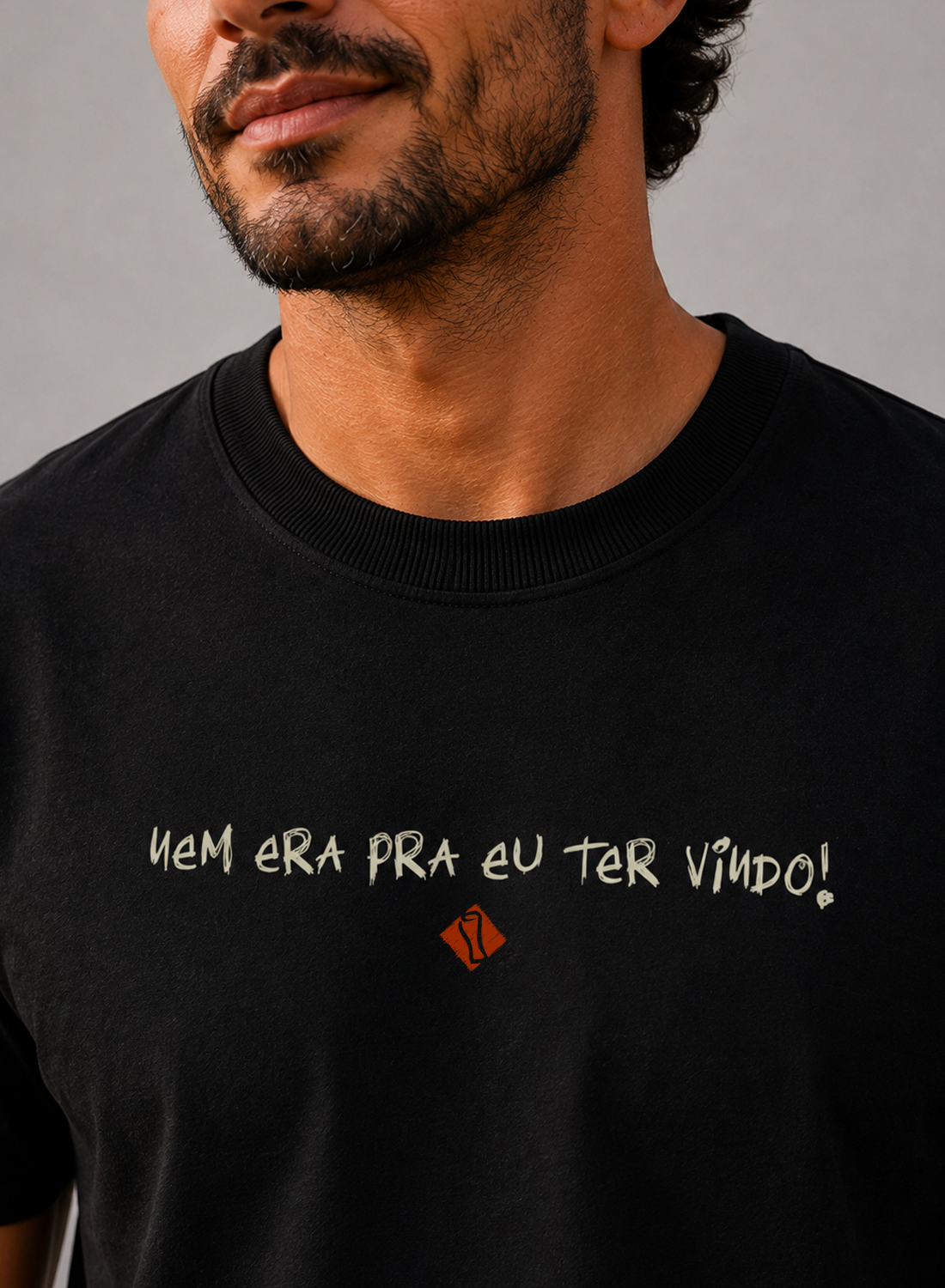 Kit Casal Nem Era Pra Eu Ter Vindo • Baby Look + Camiseta + Embalagem de Presente