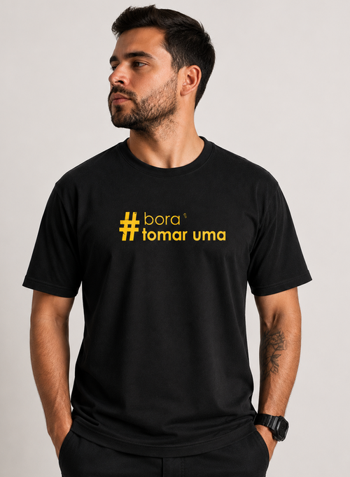 Camiseta Unibutec Bora Tomar Uma Frase