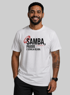Camiseta Unibutec Basic Samba Pagode e Cerveja Gelada