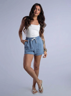 Shorts Feminino Soft Double Unibutec