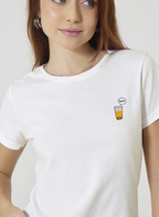 Kit Casal Copo Bora? • Baby Look + Camiseta + Embalagem de Presente