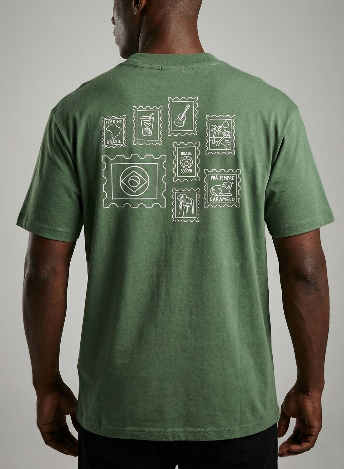 Camiseta Streetwear Cartão Postal Brasilidades Unibutec