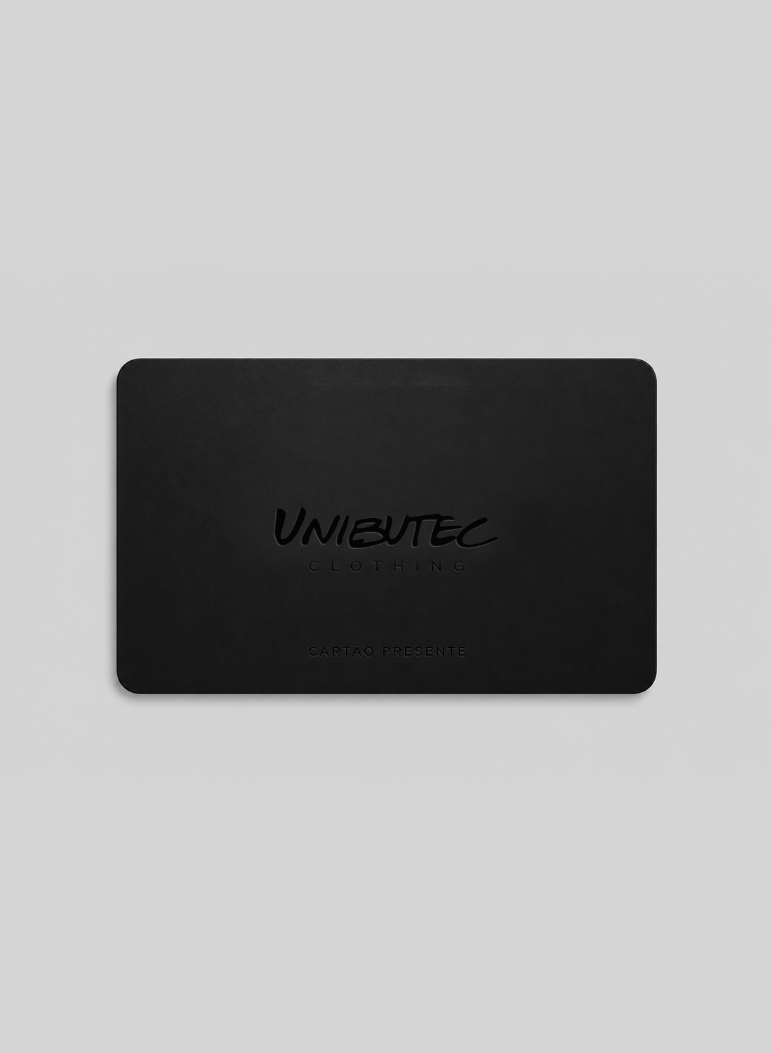 Cartão Presente Unibutec Clothing (Produto Virtual)