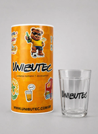 Embalagem de Presente Exclusiva + Copo Unibutec (1 Camiseta por Embalagem)
