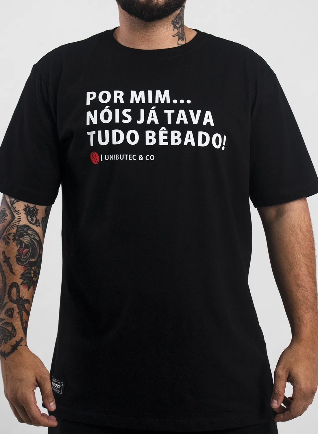 Camiseta Tudo Bêbado Cerveja Unibutec